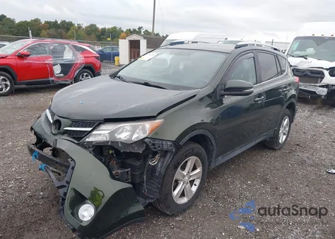 2013 Toyota Rav4 Xle из США, поврежденный, VIN 2T3RFREV6DW107151